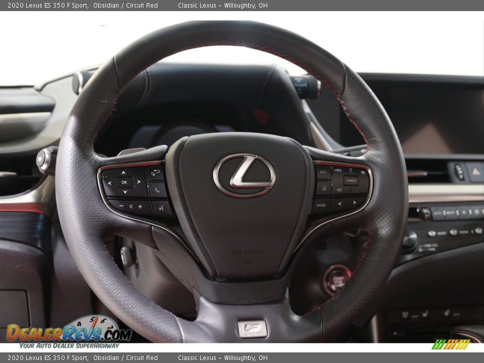 2020 Lexus ES 350 F Sport Steering Wheel Photo #7