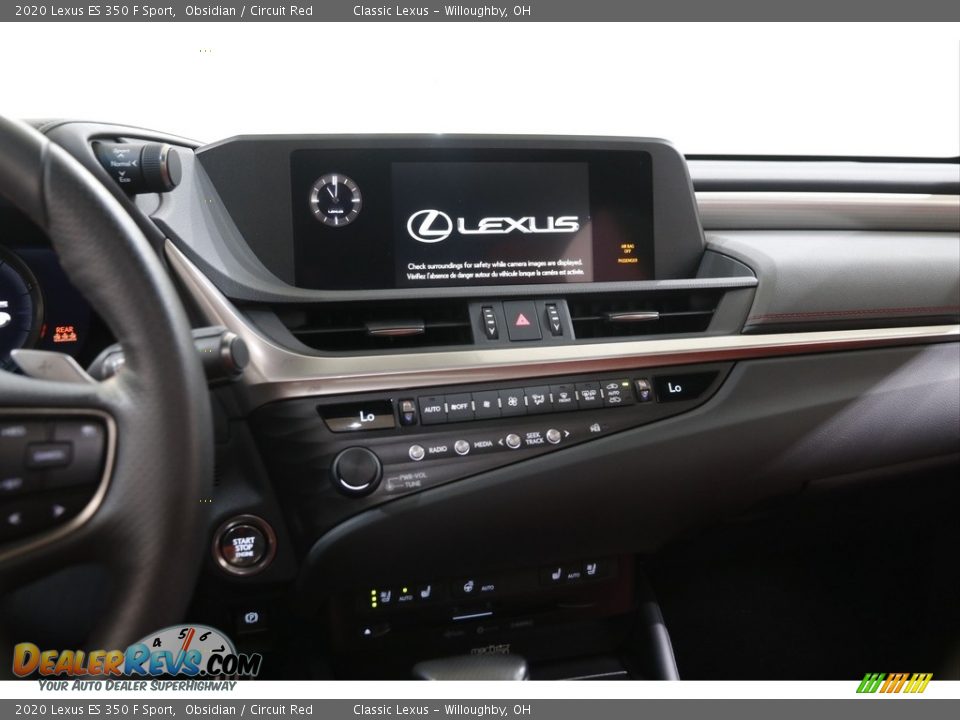 Controls of 2020 Lexus ES 350 F Sport Photo #9