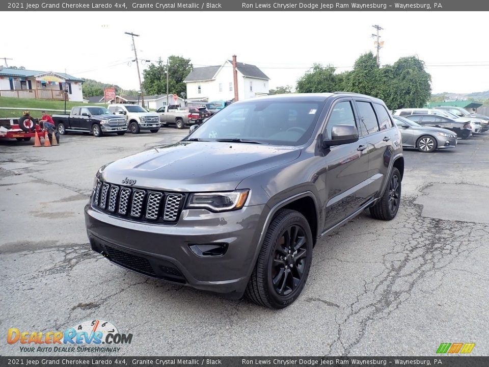 2021 Jeep Grand Cherokee Laredo 4x4 Granite Crystal Metallic / Black Photo #1