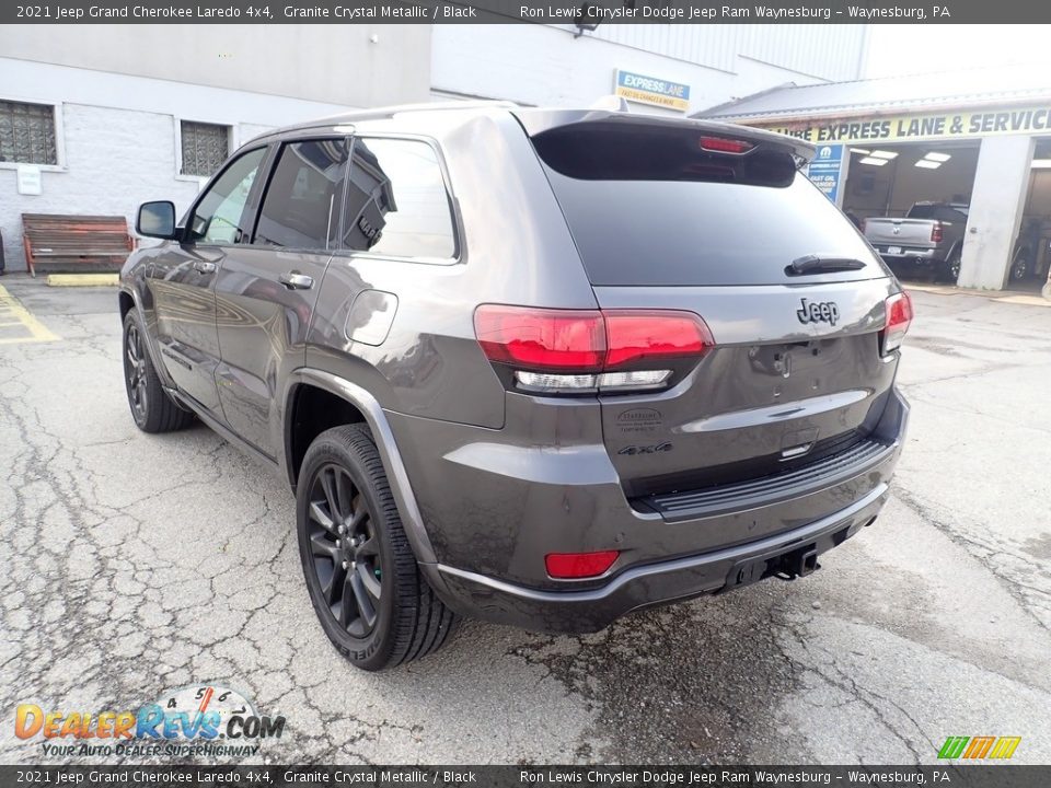 2021 Jeep Grand Cherokee Laredo 4x4 Granite Crystal Metallic / Black Photo #3