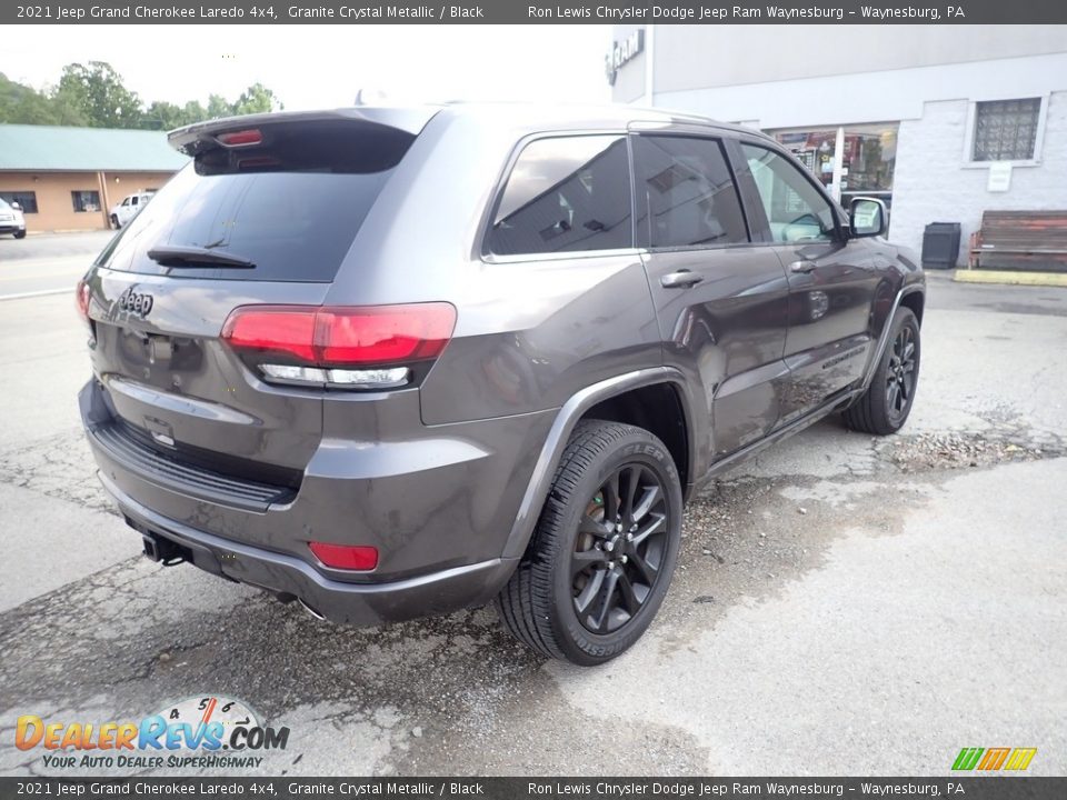 2021 Jeep Grand Cherokee Laredo 4x4 Granite Crystal Metallic / Black Photo #5