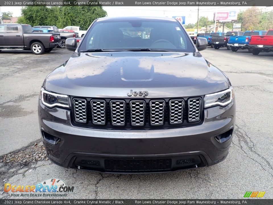 2021 Jeep Grand Cherokee Laredo 4x4 Granite Crystal Metallic / Black Photo #8