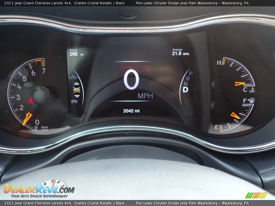 2021 Jeep Grand Cherokee Laredo 4x4 Gauges Photo #20