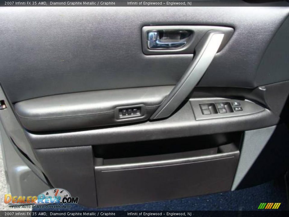 2007 Infiniti FX 35 AWD Diamond Graphite Metallic / Graphite Photo #9