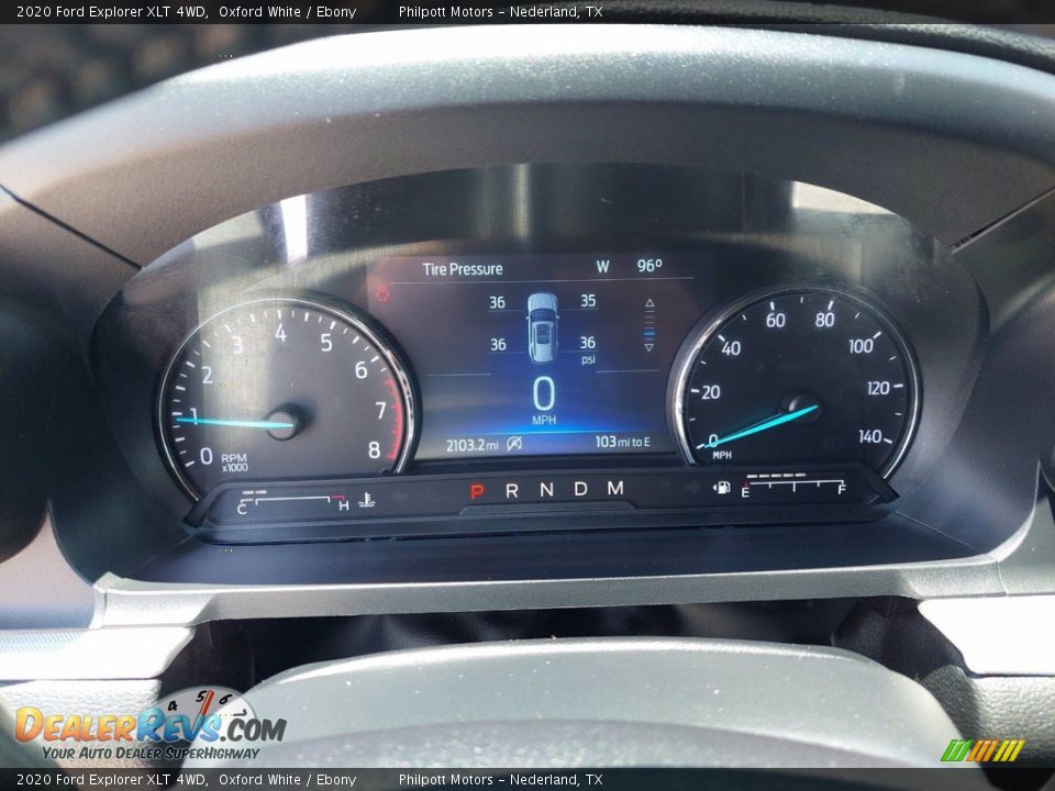 2020 Ford Explorer XLT 4WD Oxford White / Ebony Photo #18