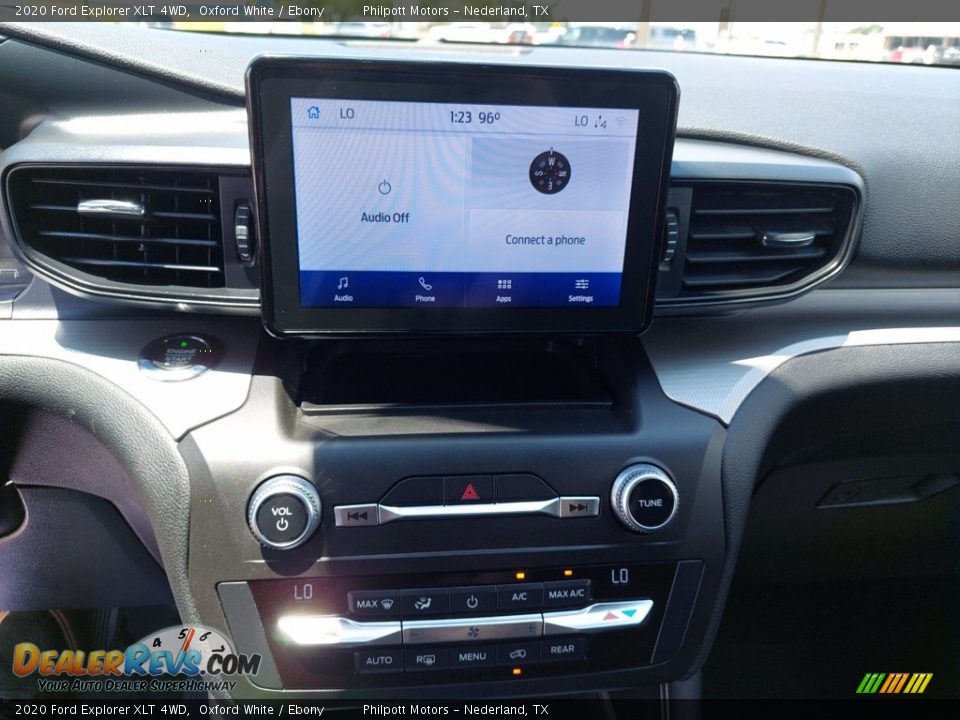 2020 Ford Explorer XLT 4WD Oxford White / Ebony Photo #19
