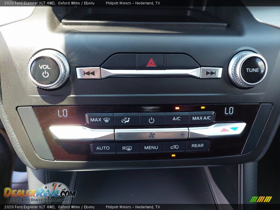 2020 Ford Explorer XLT 4WD Oxford White / Ebony Photo #23