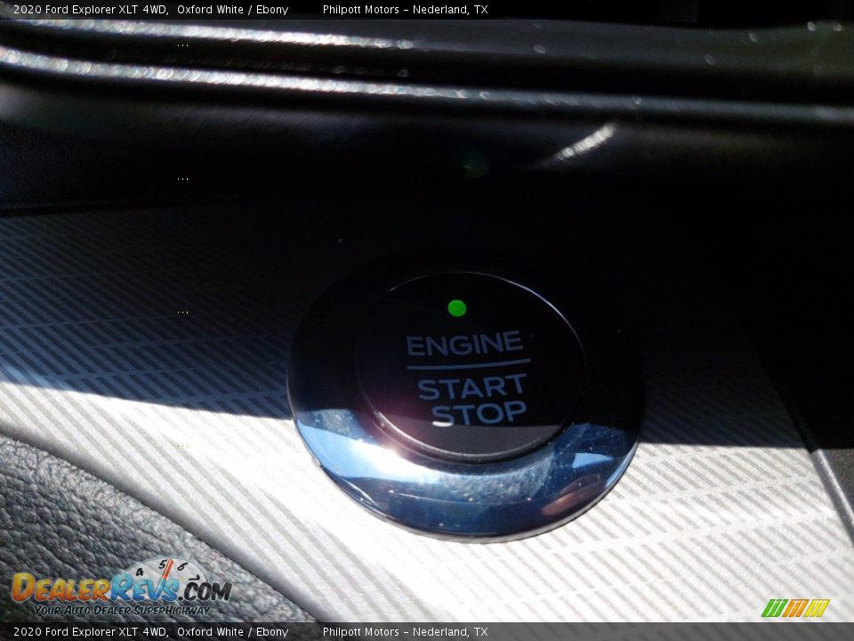 2020 Ford Explorer XLT 4WD Oxford White / Ebony Photo #24