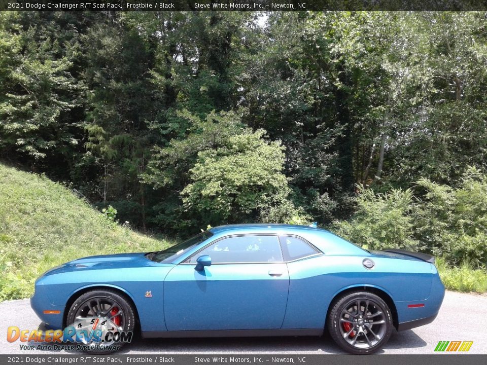 2021 Dodge Challenger R/T Scat Pack Frostbite / Black Photo #1