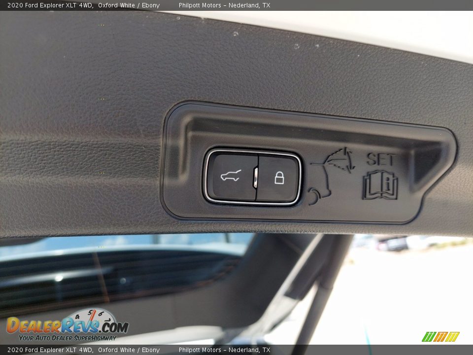 2020 Ford Explorer XLT 4WD Oxford White / Ebony Photo #27
