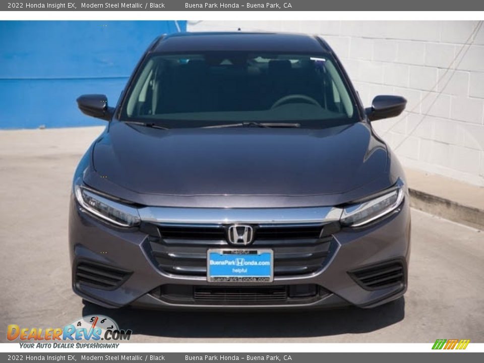 2022 Honda Insight EX Modern Steel Metallic / Black Photo #3