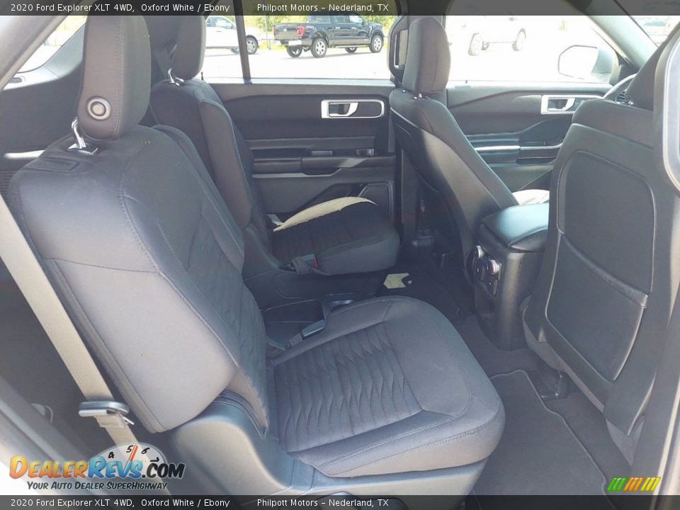 2020 Ford Explorer XLT 4WD Oxford White / Ebony Photo #29