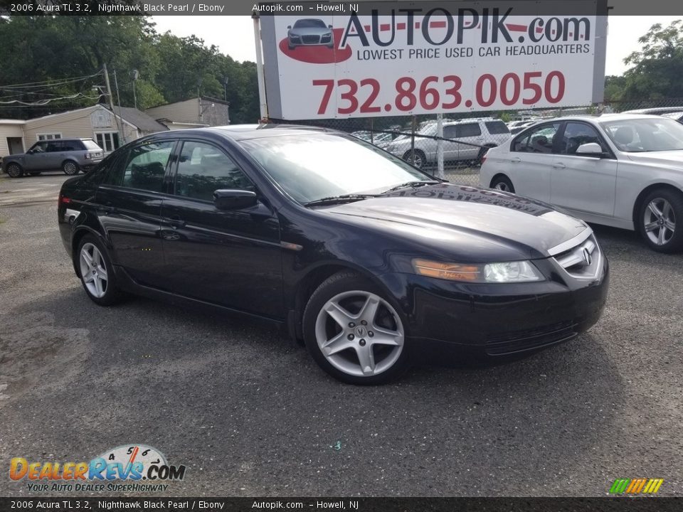 2006 Acura TL 3.2 Nighthawk Black Pearl / Ebony Photo #1