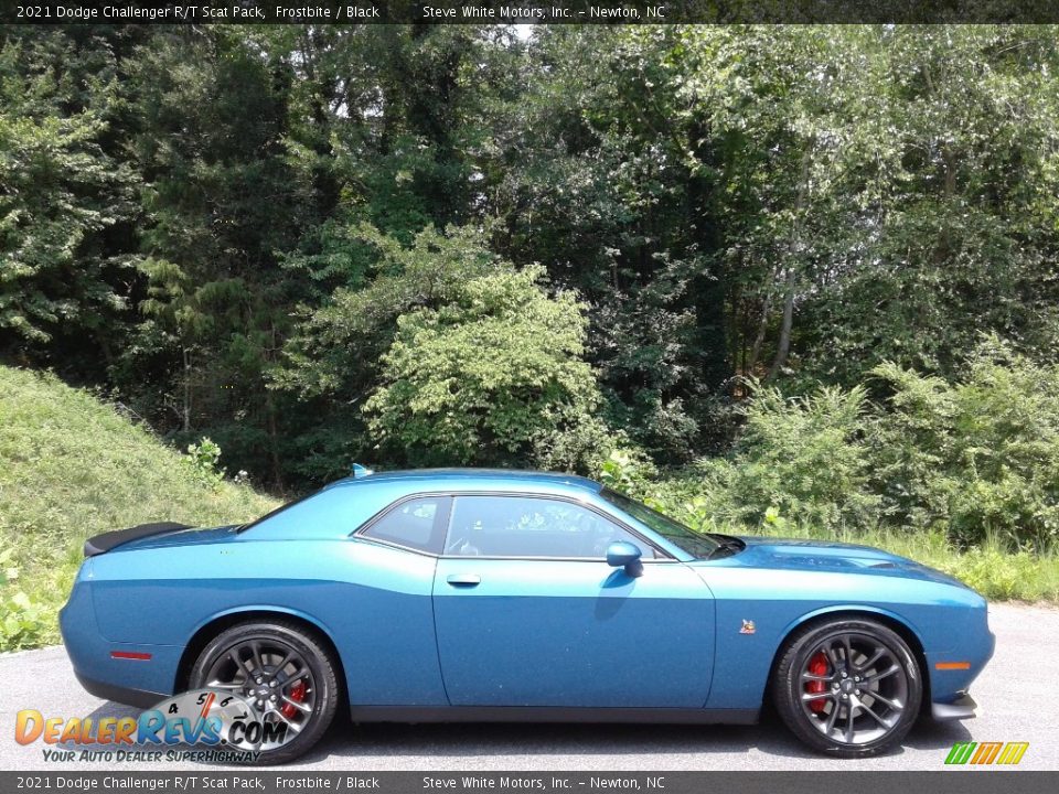 2021 Dodge Challenger R/T Scat Pack Frostbite / Black Photo #5