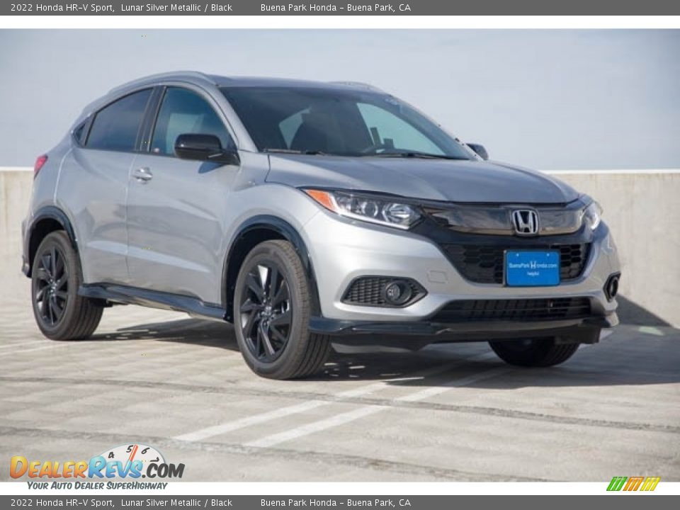 2022 Honda HR-V Sport Lunar Silver Metallic / Black Photo #1