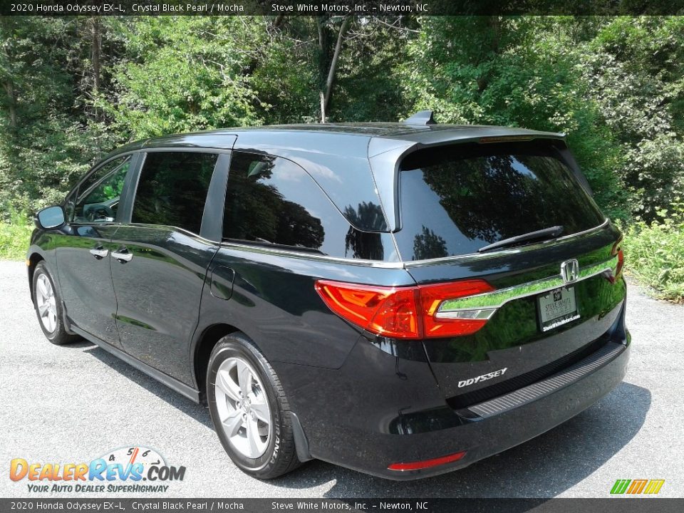 2020 Honda Odyssey EX-L Crystal Black Pearl / Mocha Photo #10