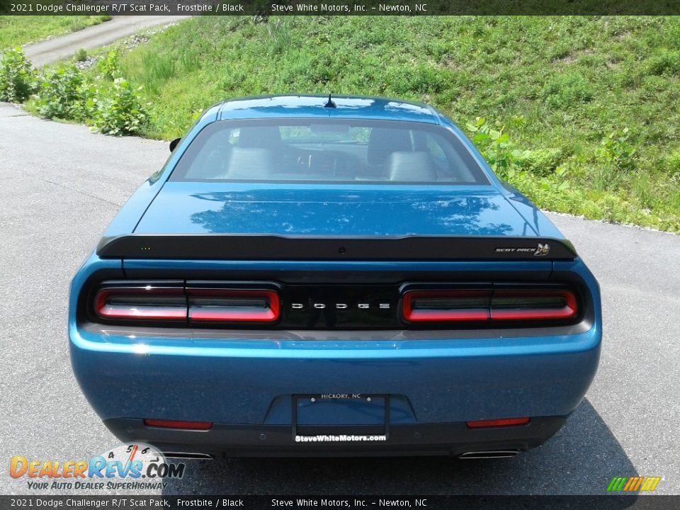 2021 Dodge Challenger R/T Scat Pack Frostbite / Black Photo #7