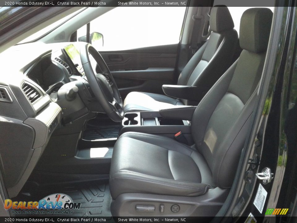 2020 Honda Odyssey EX-L Crystal Black Pearl / Mocha Photo #13