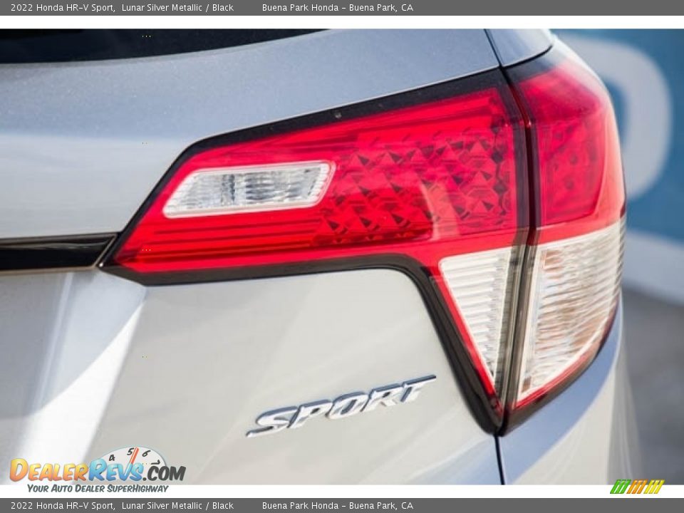 2022 Honda HR-V Sport Lunar Silver Metallic / Black Photo #7