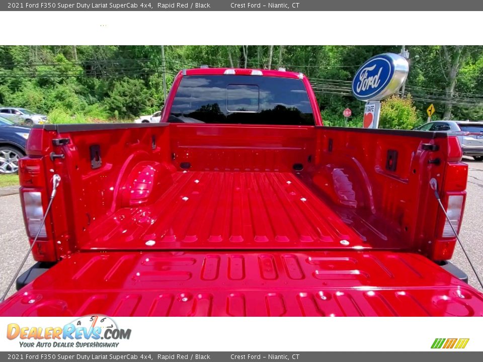2021 Ford F350 Super Duty Lariat SuperCab 4x4 Rapid Red / Black Photo #19