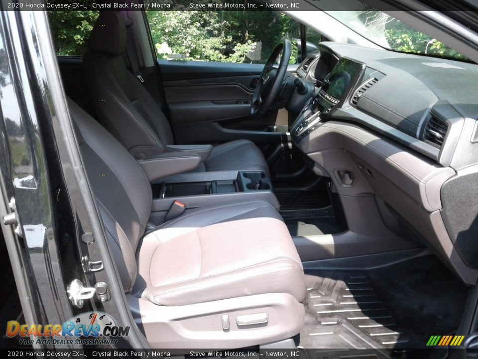 2020 Honda Odyssey EX-L Crystal Black Pearl / Mocha Photo #19