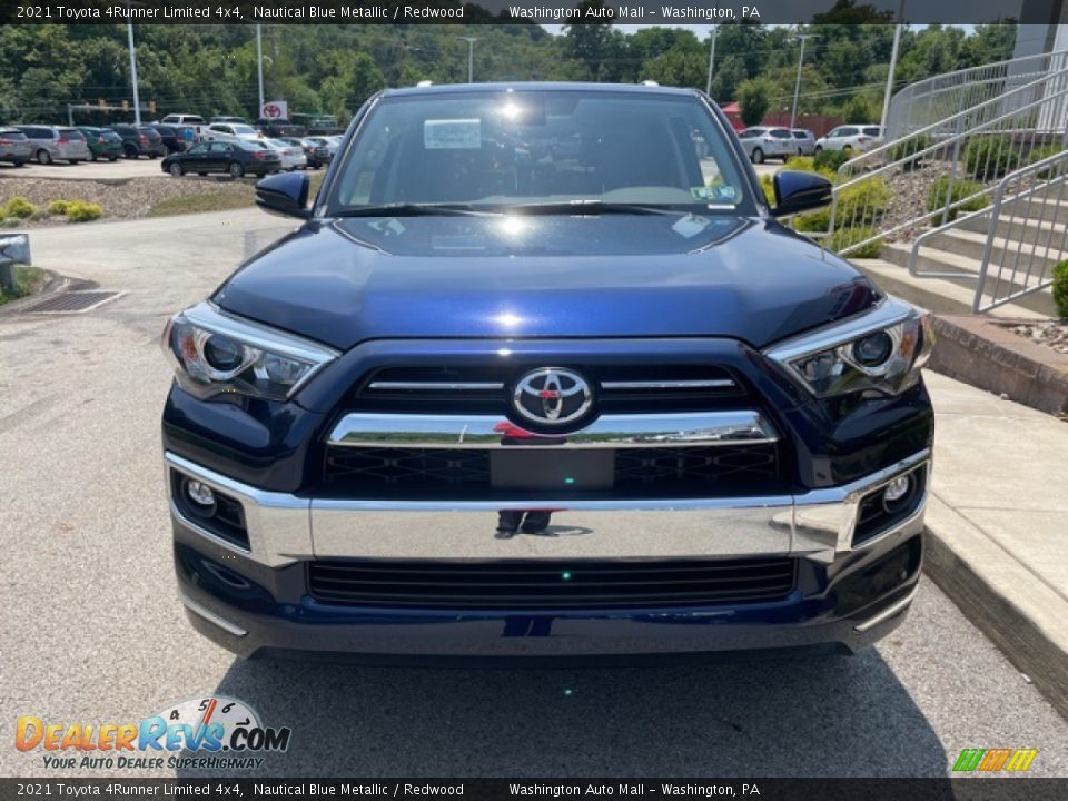 2021 Toyota 4Runner Limited 4x4 Nautical Blue Metallic / Redwood Photo #6