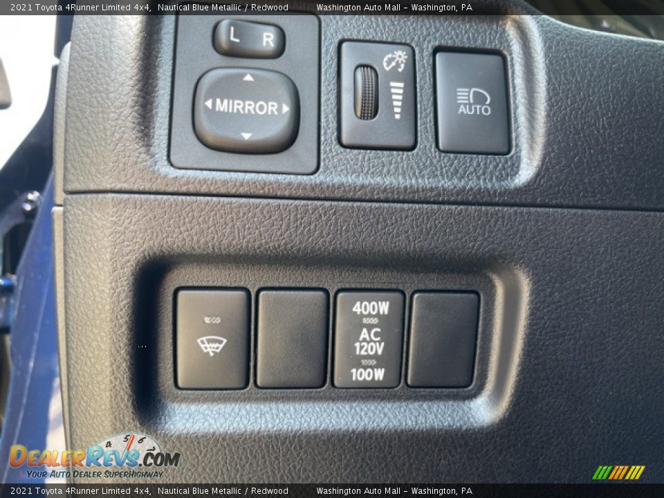 Controls of 2021 Toyota 4Runner Limited 4x4 Photo #23