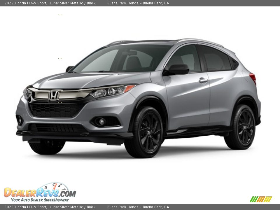 2022 Honda HR-V Sport Lunar Silver Metallic / Black Photo #35