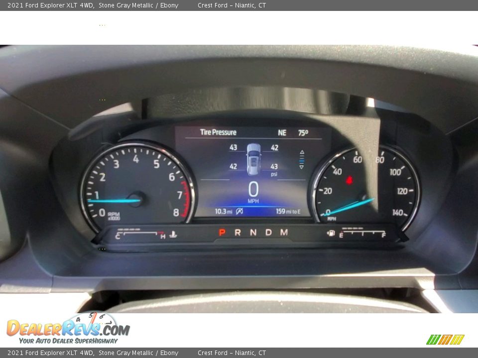 2021 Ford Explorer XLT 4WD Stone Gray Metallic / Ebony Photo #14