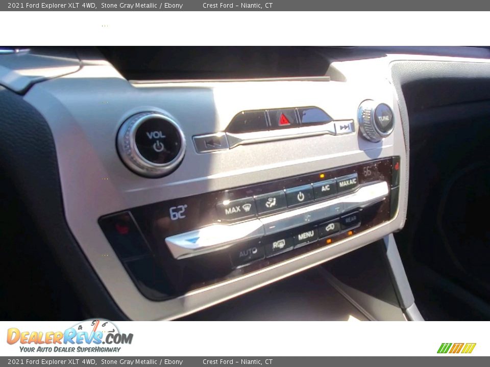 2021 Ford Explorer XLT 4WD Stone Gray Metallic / Ebony Photo #16