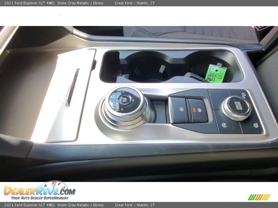 2021 Ford Explorer XLT 4WD Stone Gray Metallic / Ebony Photo #17