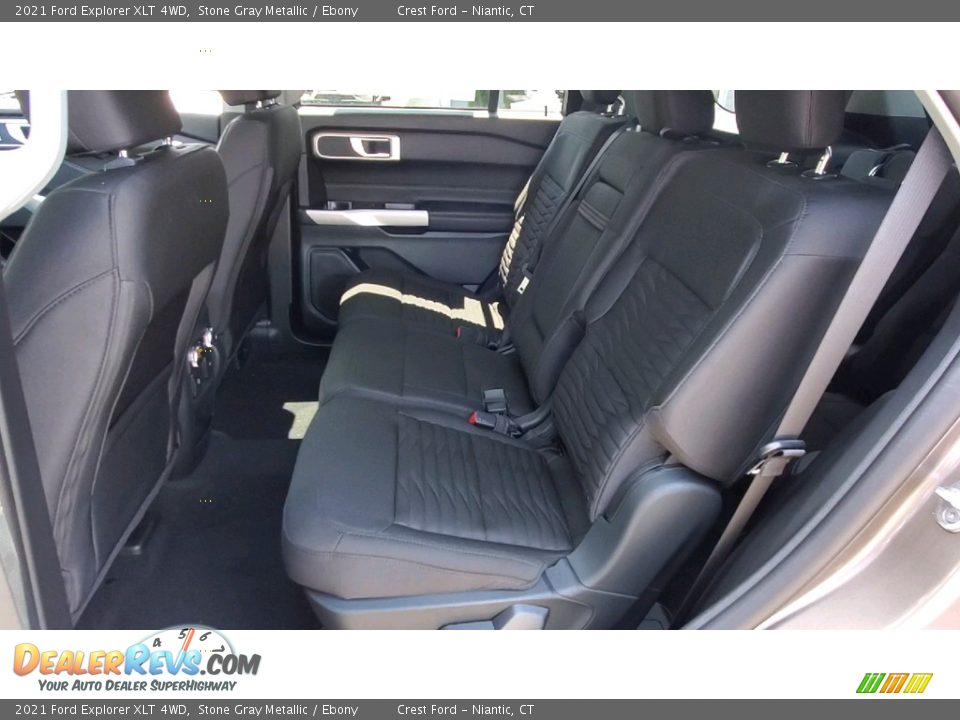 2021 Ford Explorer XLT 4WD Stone Gray Metallic / Ebony Photo #18