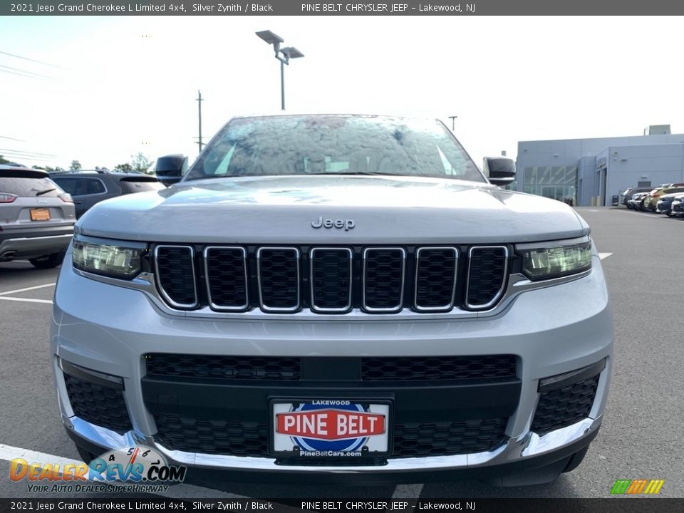 2021 Jeep Grand Cherokee L Limited 4x4 Silver Zynith / Black Photo #3