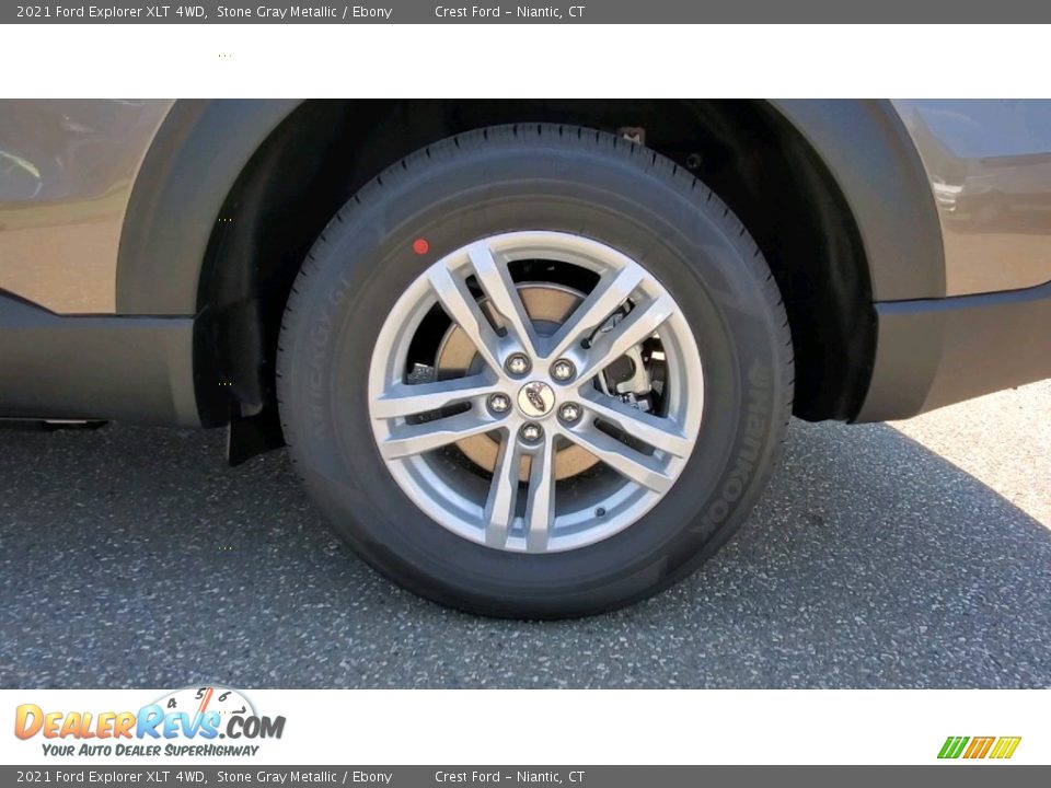 2021 Ford Explorer XLT 4WD Stone Gray Metallic / Ebony Photo #20