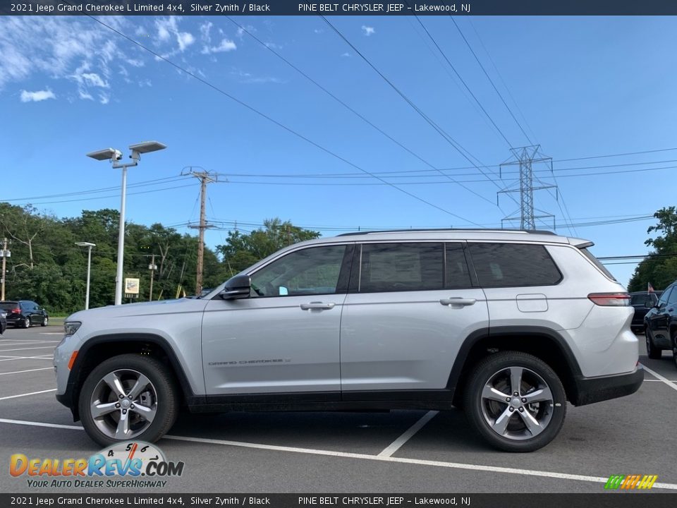 Silver Zynith 2021 Jeep Grand Cherokee L Limited 4x4 Photo #4