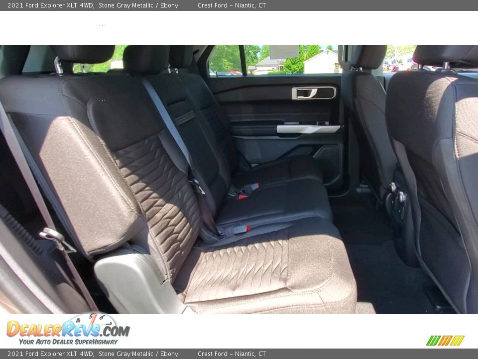 2021 Ford Explorer XLT 4WD Stone Gray Metallic / Ebony Photo #23