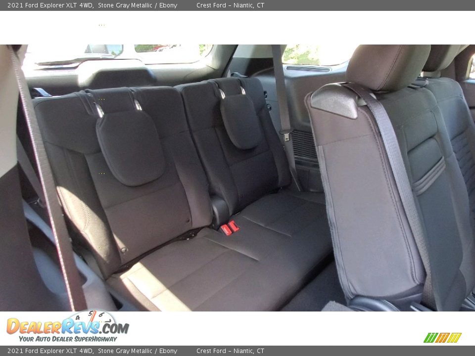 2021 Ford Explorer XLT 4WD Stone Gray Metallic / Ebony Photo #24