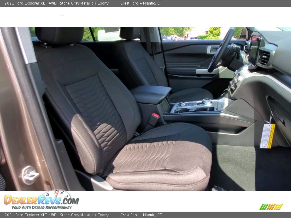 2021 Ford Explorer XLT 4WD Stone Gray Metallic / Ebony Photo #25