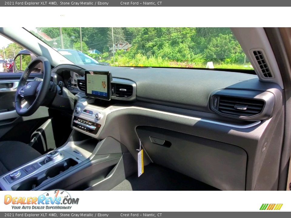 2021 Ford Explorer XLT 4WD Stone Gray Metallic / Ebony Photo #26