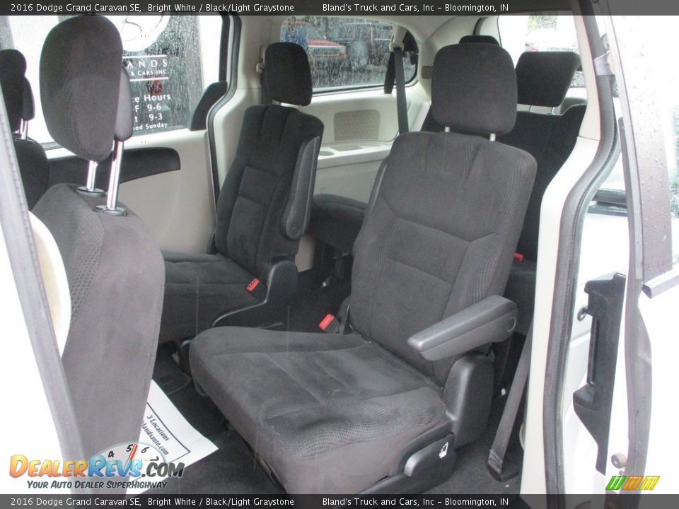 2016 Dodge Grand Caravan SE Bright White / Black/Light Graystone Photo #8