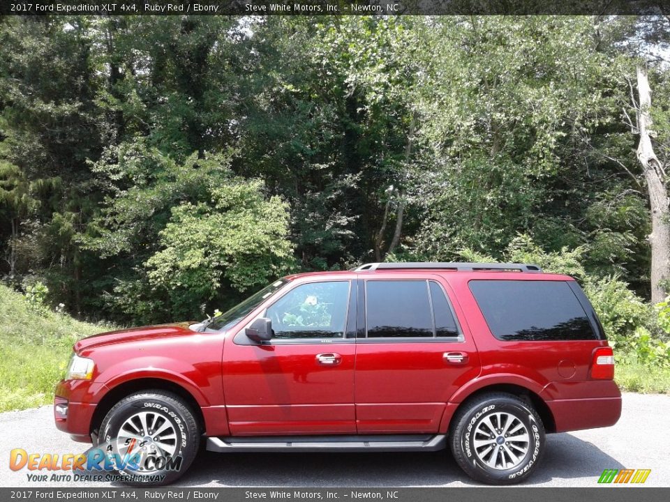 2017 Ford Expedition XLT 4x4 Ruby Red / Ebony Photo #1