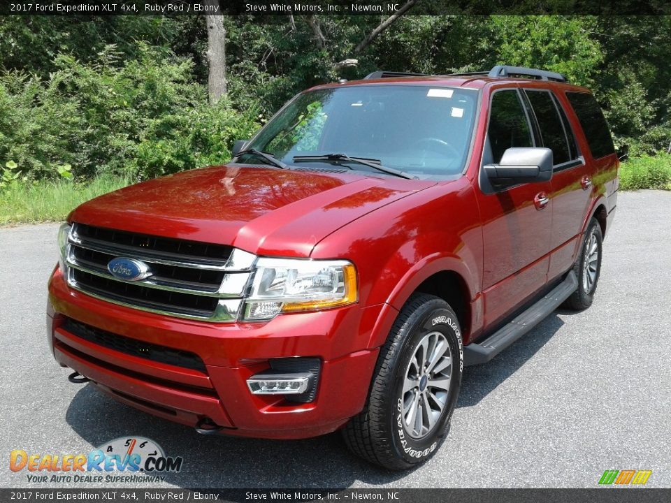 2017 Ford Expedition XLT 4x4 Ruby Red / Ebony Photo #2