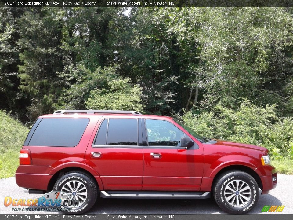 2017 Ford Expedition XLT 4x4 Ruby Red / Ebony Photo #6