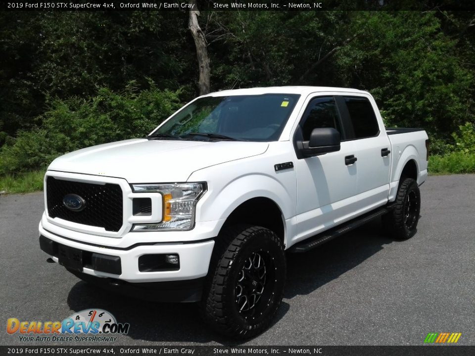 2019 Ford F150 STX SuperCrew 4x4 Oxford White / Earth Gray Photo #3