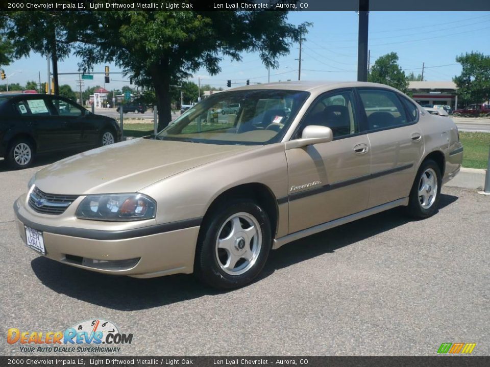 2000 Chevrolet Impala LS Light Driftwood Metallic / Light Oak Photo #3