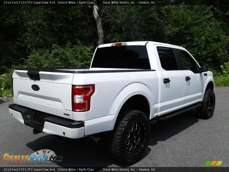 2019 Ford F150 STX SuperCrew 4x4 Oxford White / Earth Gray Photo #7