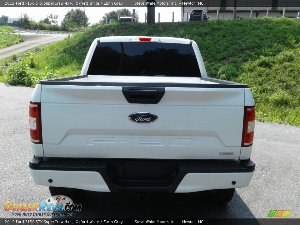 2019 Ford F150 STX SuperCrew 4x4 Oxford White / Earth Gray Photo #8