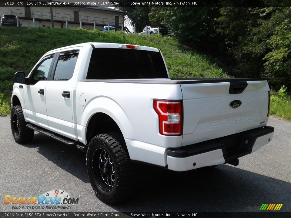 2019 Ford F150 STX SuperCrew 4x4 Oxford White / Earth Gray Photo #10