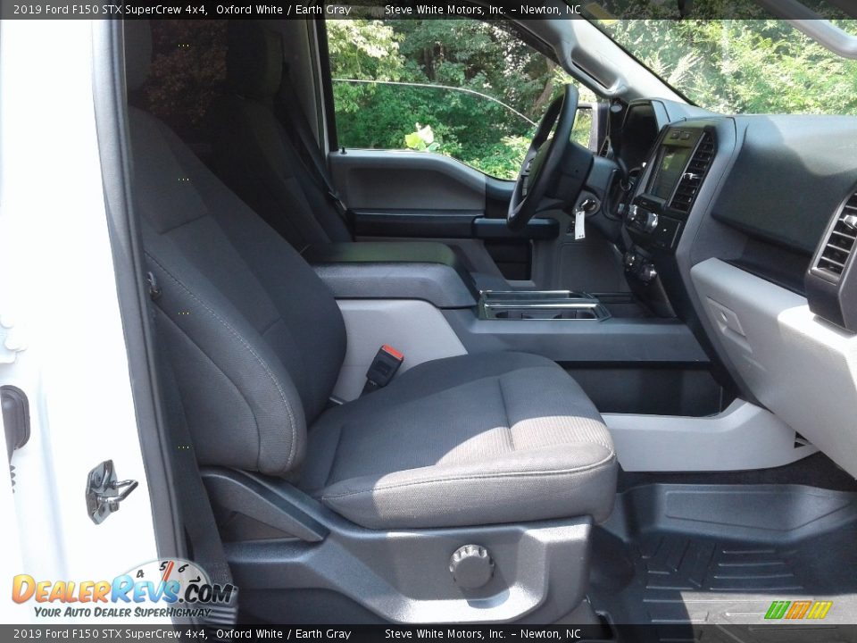 2019 Ford F150 STX SuperCrew 4x4 Oxford White / Earth Gray Photo #19