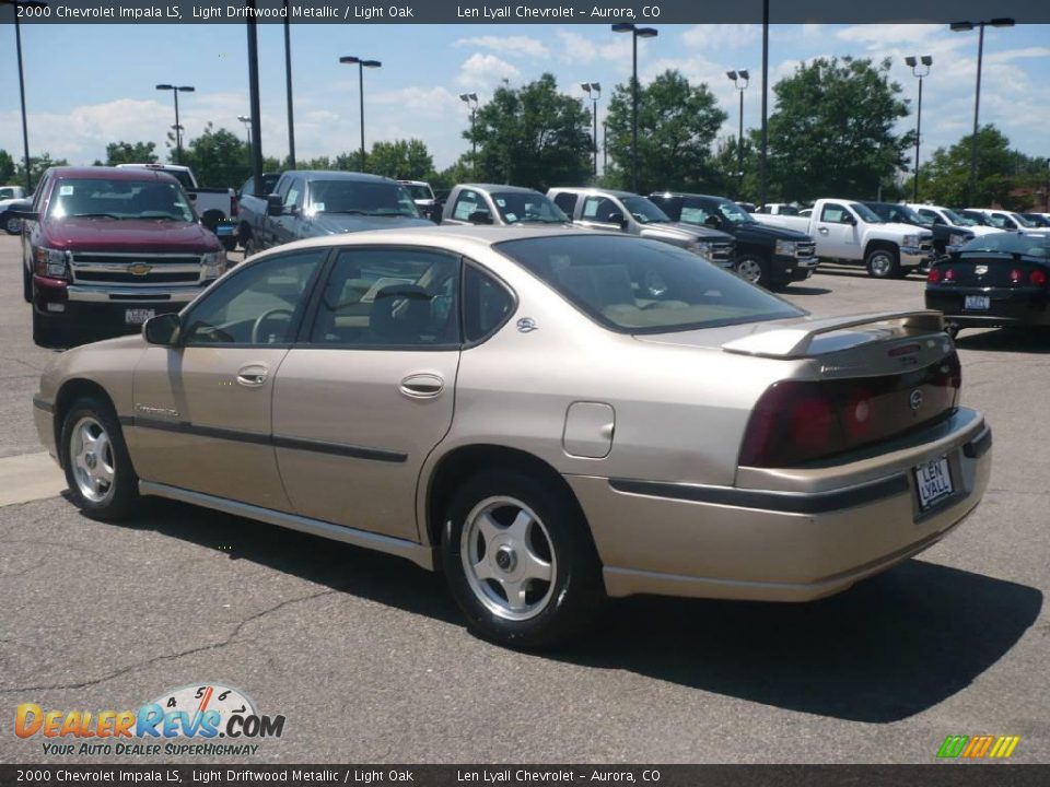 2000 Chevrolet Impala LS Light Driftwood Metallic / Light Oak Photo #4